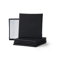 6 Pack 3" x 3"&nbsp;Mini Canvas Panels by Artist's Loft&trade; Necessities&trade; Black