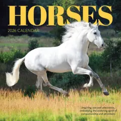 2026 Horses Wall Calendar