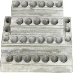 NEX&trade; Whitewash Essential Oils Storage for 5, 10, 15, 20mL Bottles