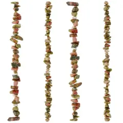 Unakite Chip Beads by Bead Landing&reg;