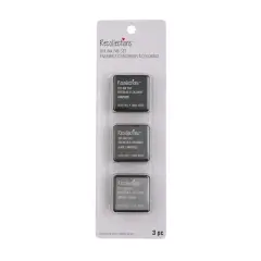 Dye Ink Pad Set by Recollections&trade; Graphite/Slate/Smoke