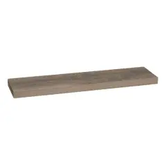 Household Essentials Floating Wall Shelf Brown