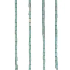 Blue Matte Glass Tube Beads, 2.5mm by Bead Landing&trade;