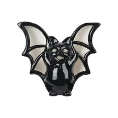 8" Black Bat LED Ceramic Tabletop D&eacute;cor by Ashland&reg;