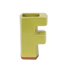 5" Monogram Ceramic Vase by Ashland&reg; F