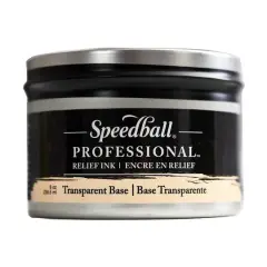 Speedball&reg; Professional&trade; Relief Ink, 8oz. Transparent Base