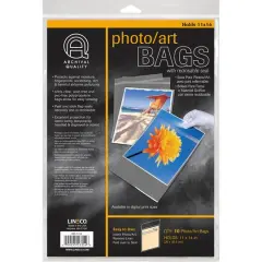 Lineco&reg; Reclosable Photo/Art Bags