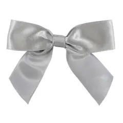 JAM Paper 3.25" Satin Twist Tie Bows, 100ct. Salver