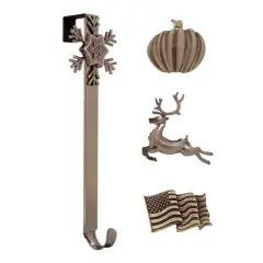 Haute Decor Bronze Icon Adjustable Wreath Hanger