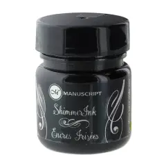 Manuscript Shimmer Ink, 25mL Silver Lights