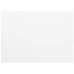 JAM Paper 5" x 6" White Blank Flat Note Cards