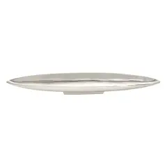 36" Silver Aluminum Modern Boat Tray