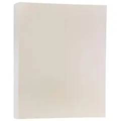 JAM Paper Stardream Metallic 8.5" x 11" Paper, 25 Sheets Opal