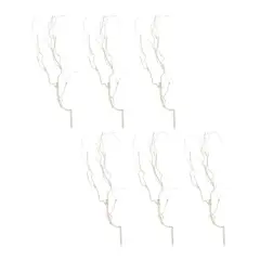 32" Glittered Twig Branches, 6ct. White