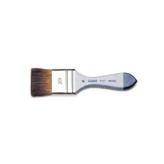 Isabey Series 6421 Squirrel Short Handle Flat Wash Brush