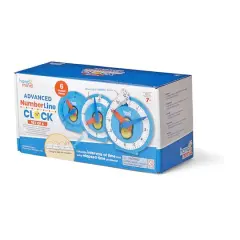 hand2mind&reg; Advanced NumberLine Clock&reg;, 6ct.