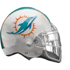 21" Miami Dolphins Helmet Foil Balloon