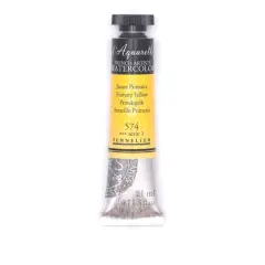 Sennelier French Artists' Watercolor, 21mL 574 Primary Yellow S1