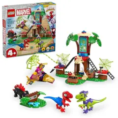 LEGO&reg; Marvel Spidey And His Amazing Friends Spidey and Gobby&rsquo;s Raptor Battle at Tree House HQ 11200