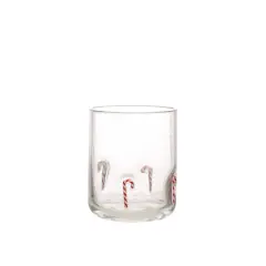 17oz. Clear Glass with Candy Canes by Ashland&reg;