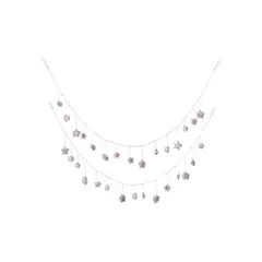 Hello Honey&reg; 6 ft. Printed Paper Star with Woodland Flora & Fauna Pattern Garlands Set