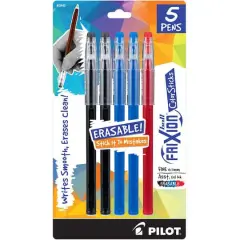 Pilot FriXion Ball Color Sticks Blue & Red Erasable Gel Pens