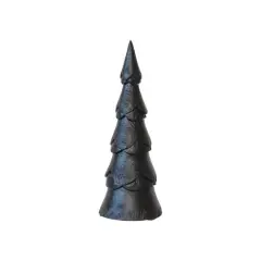 Hello Honey&reg; 10" Black Mango Wood Christmas Tree
