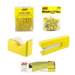 JAM Paper Office Starter Kit Yellow