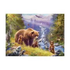 Jan Patrik - Grizzly Cubs Large Pieces Family Puzzle: 500 Pcs