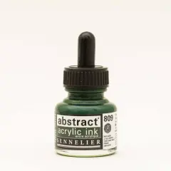 Sennelier Abstract Acrylic Ink, 30mL Hooker's Green