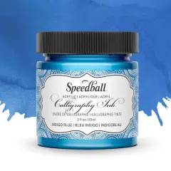 Speedball&reg; 2oz. Indigo Blue Calligraphy Ink