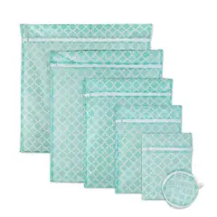 DII&reg; Aqua Lattice Mesh Laundry Bags, Set B