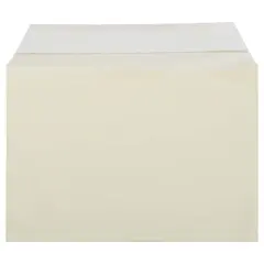 JAM Paper 5.063" x 7.188" Cello Sleeves with Self Adhesive Closures, 100ct. Yellow