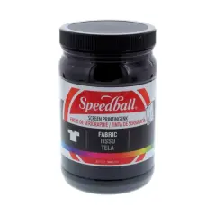 Speedball&reg; Fabric Screen Printing Ink, 32oz. Black