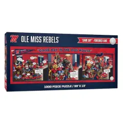College Game Day in the Dog House 1,000 Piece Puzzle Mississippi Rebels