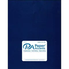 PA Paper&trade; Accents 8.5" x 11" Pearlized 105lb. Cardstock, 25 Sheets Lapis