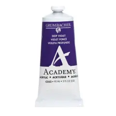 Grumbacher&reg; Academy&reg; Acrylic Paint, 3oz. C252 Deep Violet
