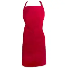 DII&reg; Chino Chef Apron Tango Red