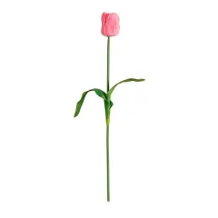 25" Pink Tulip Flower Stems, 3ct.