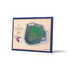 MLB Team 5-Layer StadiumView Wall Art Cleveland Indians