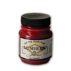 Jacquard Lumiere Metallic Acrylic Paint, 2.25oz. Crimson