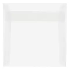 JAM Paper 8.5" x 8.5" Translucent Vellum Invitation Envelopes, 25ct. Clear