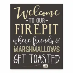 Welcome To The Pit Tabletop Canvas