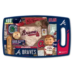 MLB Retro Series Cutting Board Atlanta Braves