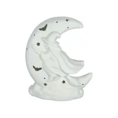 7" DIY Ceramic LED Witch & Moon D&eacute;cor by Make Market&reg;