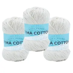 3 Pack Lion Brand&reg; Pima Cotton Yarn Vintage