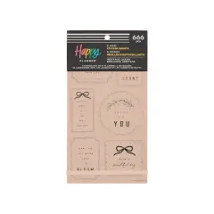 The Classic Happy Planner&reg; Heritage Charm Sticker Book