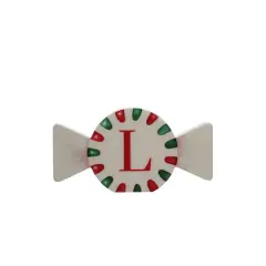 8" Candy Monogram Tabletop D&eacute;cor by Ashland&reg; L