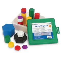 Learning Resources Metric Weights, 58ct.