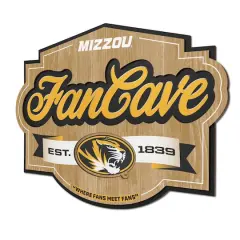 NCAA Fan Cave Sign Missouri Tigers